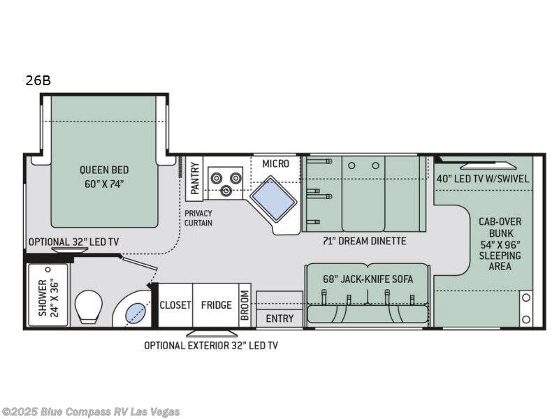 Used 2018 Thor Motor Coach Chateau 26B available in Las Vegas, Nevada