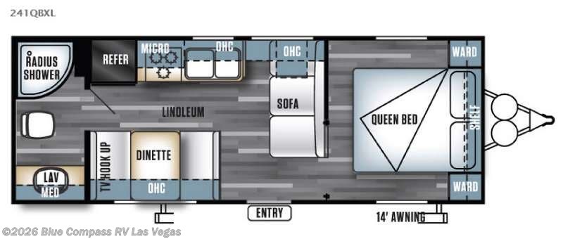 Used 2016 Forest River Salem Cruise Lite 241QBXL available in Las Vegas, Nevada