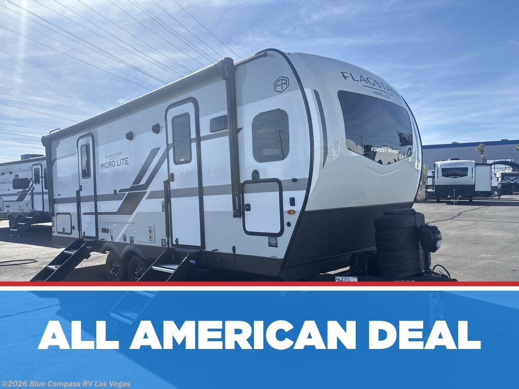 New 2026 Forest River Flagstaff Micro Lite 25FKB available in Las Vegas, Nevada