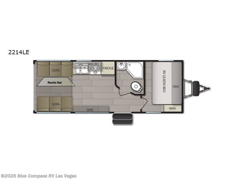 Used 2020 Pacific Coachworks Sandsport 2214LE available in Las Vegas, Nevada