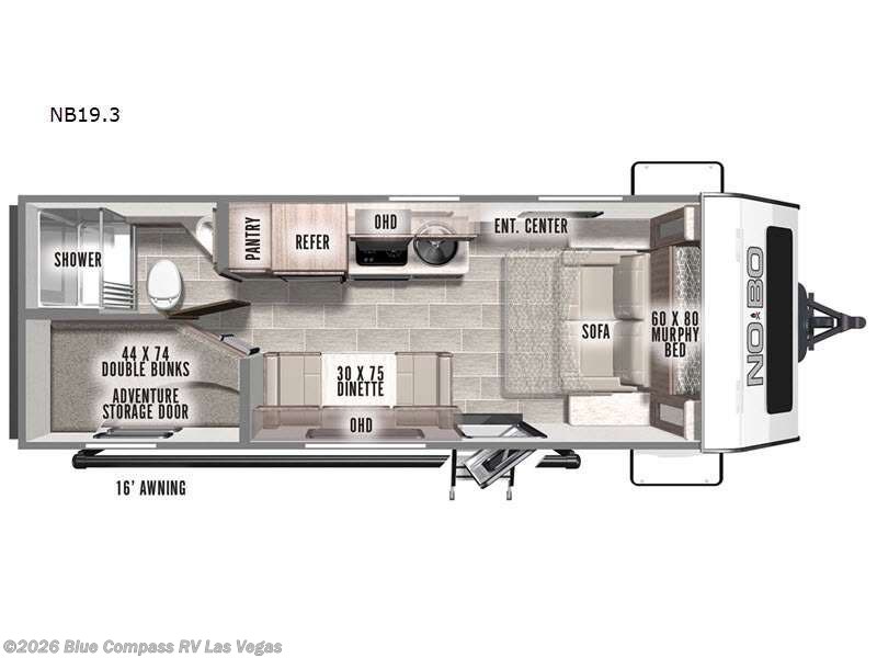 Used 2022 Forest River No Boundaries NB19.3 available in Las Vegas, Nevada