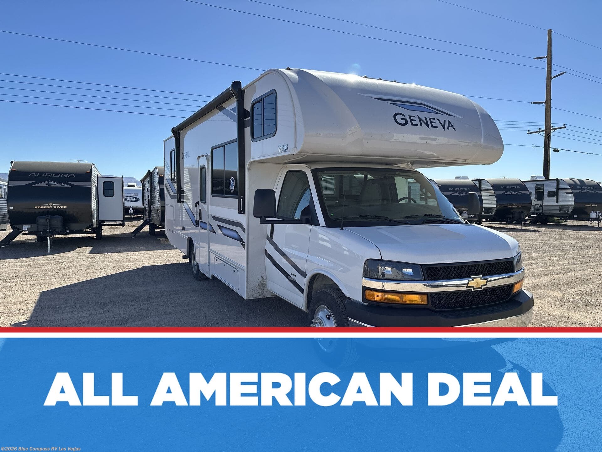 New 2026 Thor Motor Coach Geneva 28VZ Chevy available in Las Vegas, Nevada