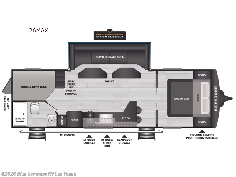 Used 2026 Keystone Walkabout 26MAX available in Las Vegas, Nevada