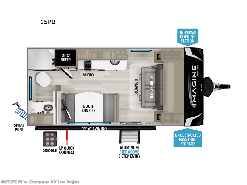 Used 2024 Grand Design Imagine AIM 15RB available in Las Vegas, Nevada