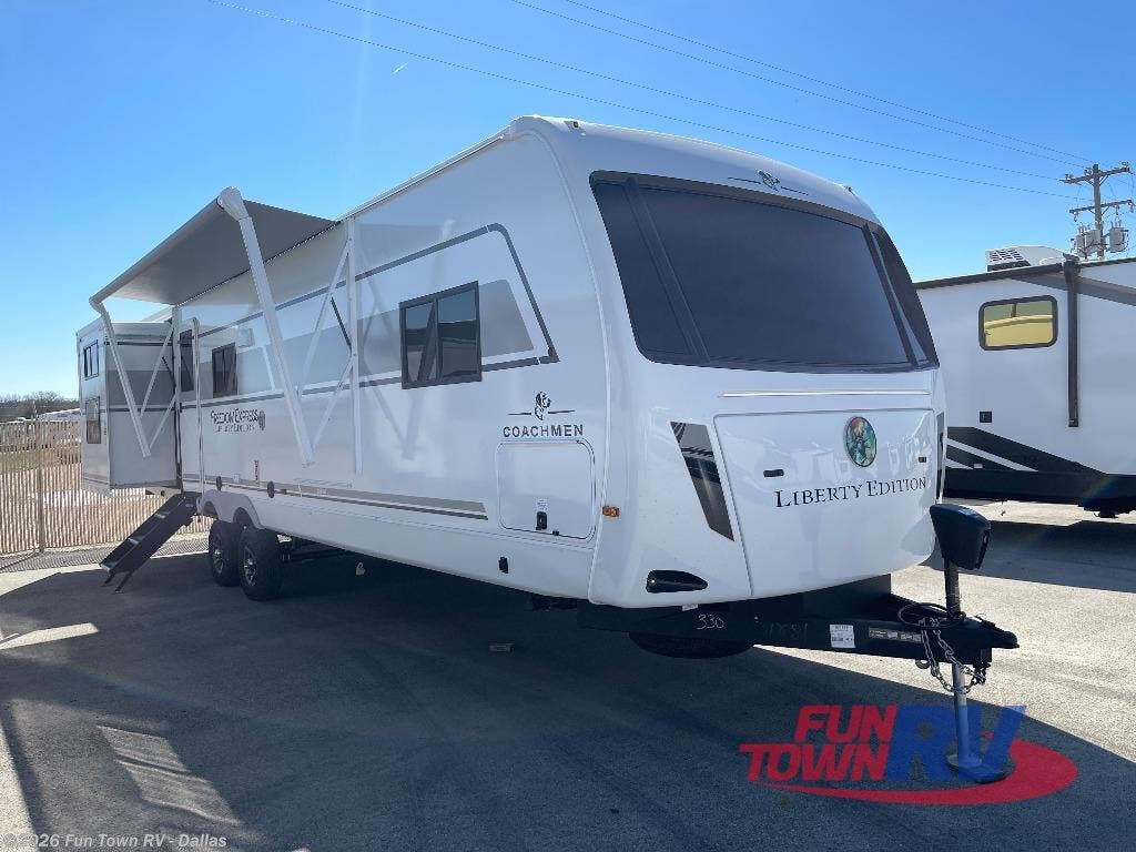 New 2026 Coachmen Freedom Express Liberty Edition 330BHJJ available in Rockwall, Texas