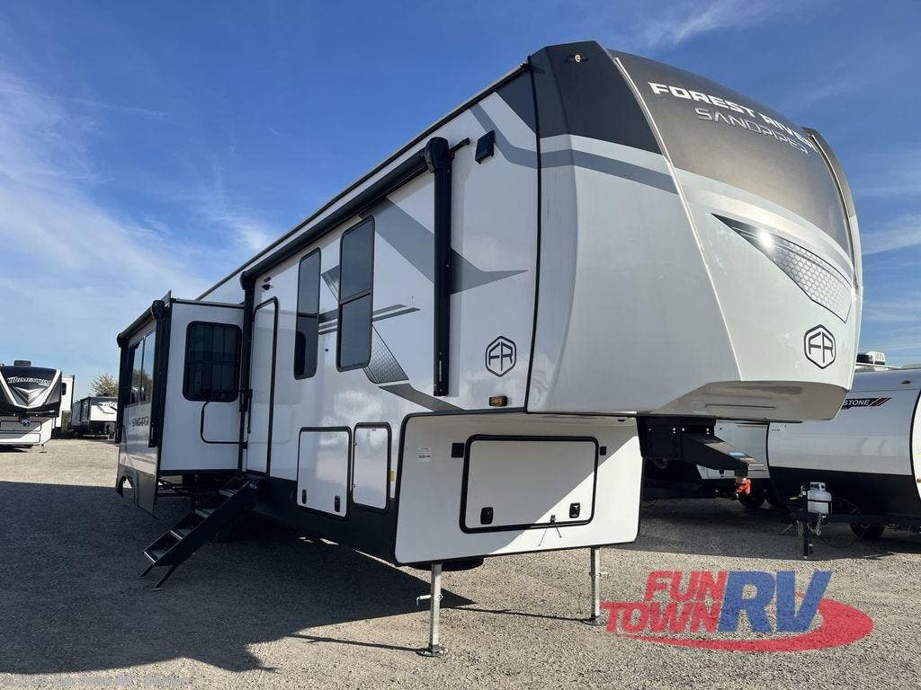 Used 2025 Forest River Sandpiper 4002FB available in Denton, Texas