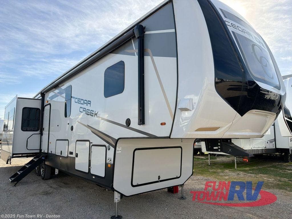 Used 2022 Forest River Cedar Creek 377BH available in Denton, Texas