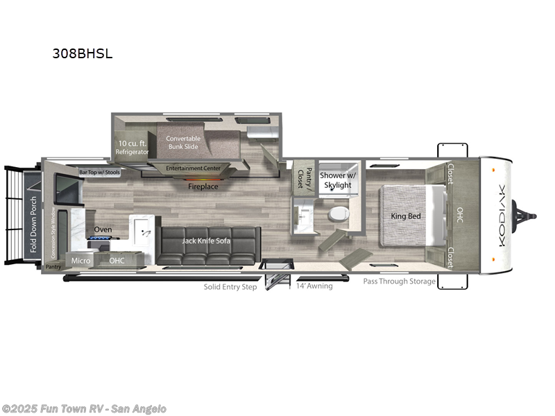 New 2025 Dutchmen Kodiak 308BHSL available in San Angelo, Texas