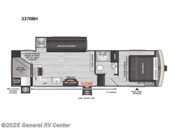 New 2022 Keystone Arcadia Half-Ton 3370BH available in Dover, Florida