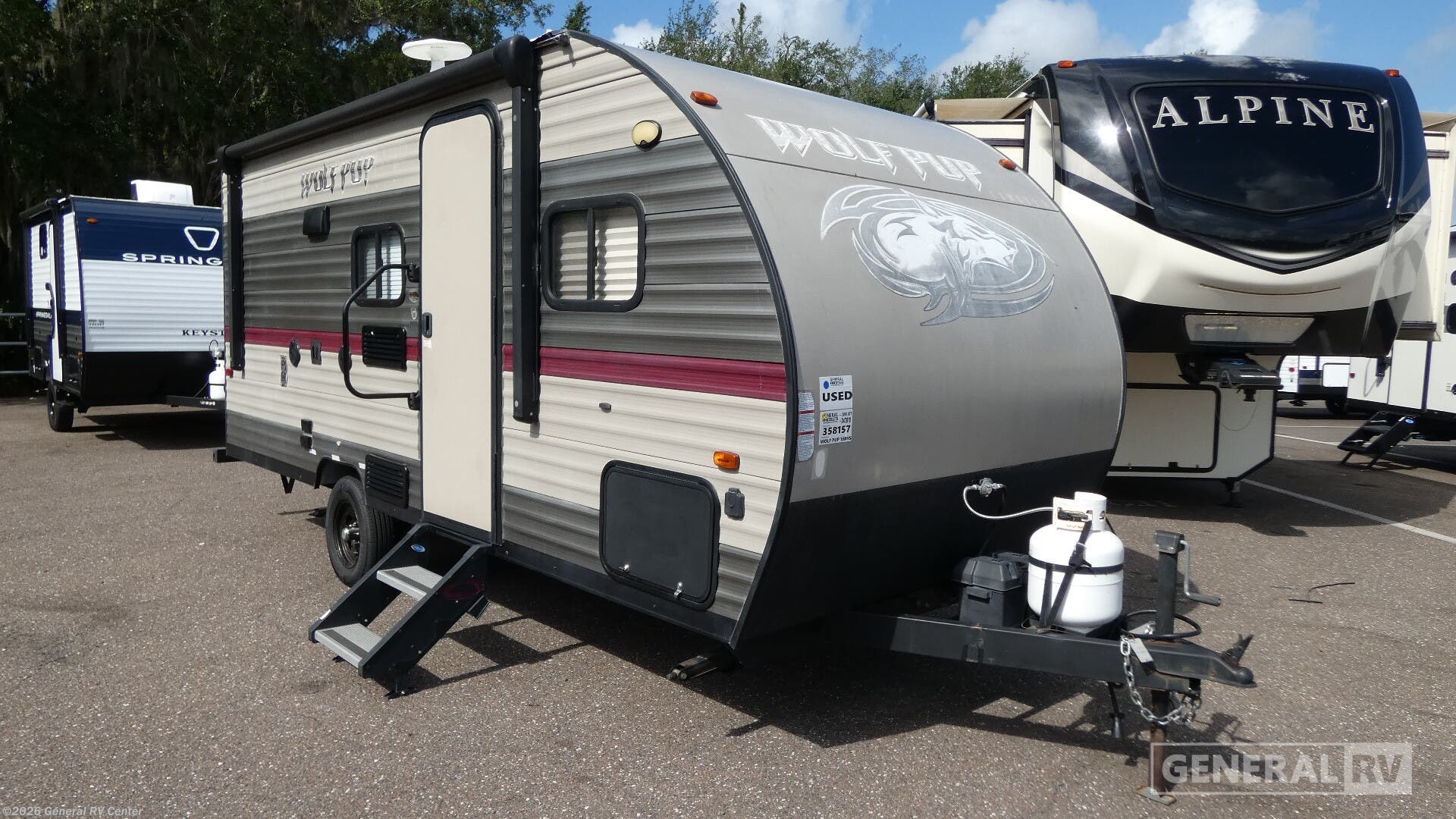 Used 2018 Forest River Cherokee Wolf Pup 16BHS available in Dover, Florida