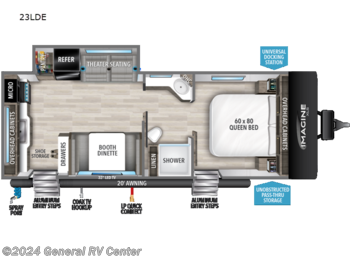 New 2023 Grand Design Imagine XLS 23LDE available in Draper, Utah