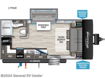 New 2023 Grand Design Imagine XLS 17MKE available in Draper, Utah