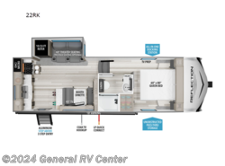 New 2025 Grand Design Reflection 100 Series 22RK available in Draper, Utah