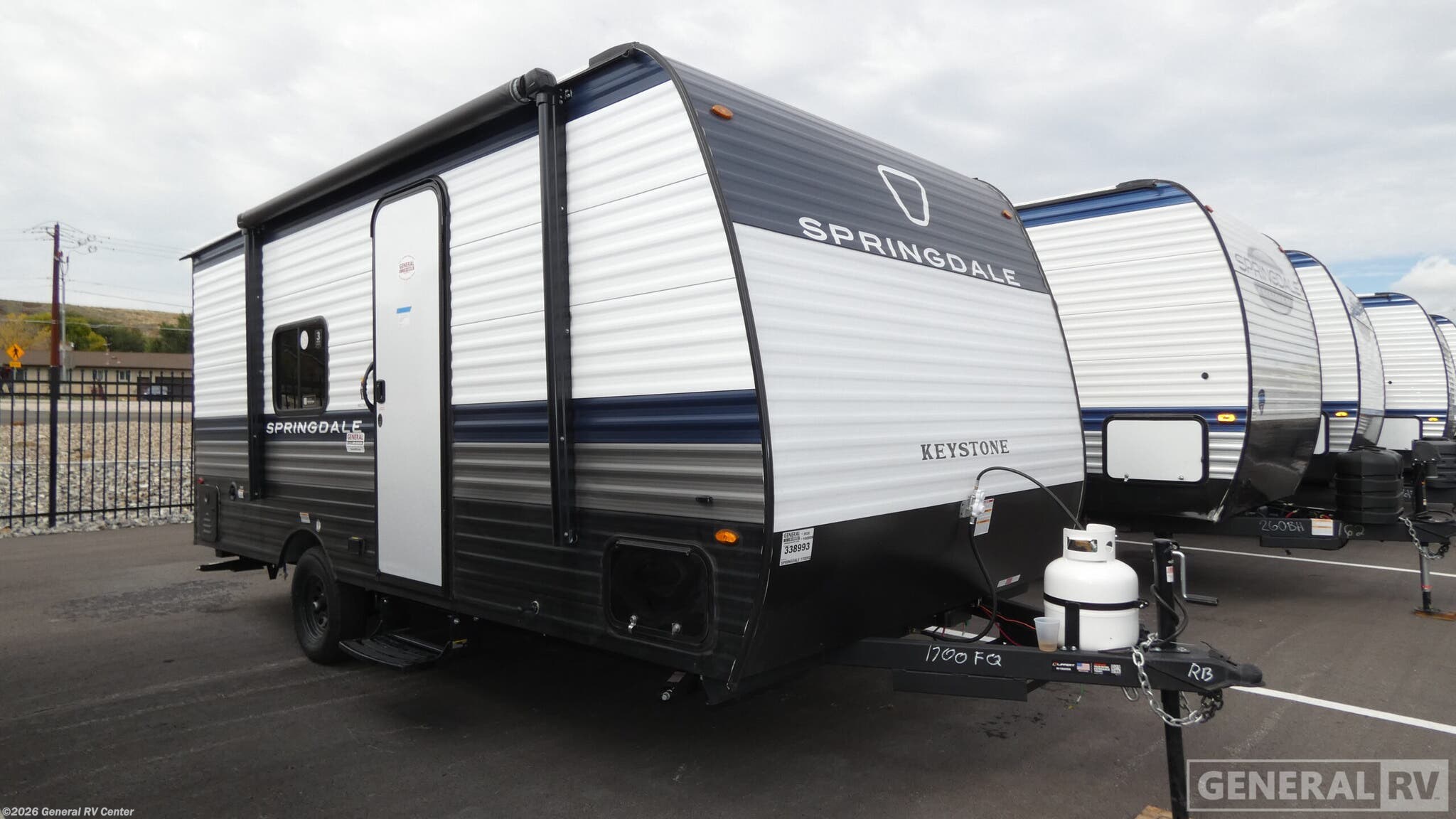 New 2026 Keystone Springdale 1700FQ available in Draper, Utah