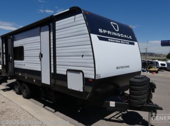 New 2026 Keystone Springdale 2120RKS available in Draper, Utah