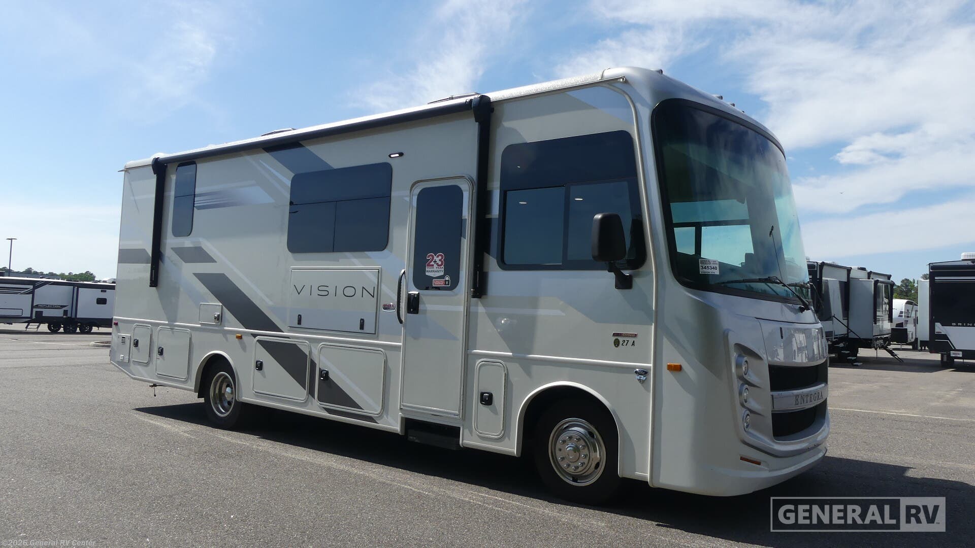 New 2026 Entegra Coach Vision 27A available in Ashland, Virginia