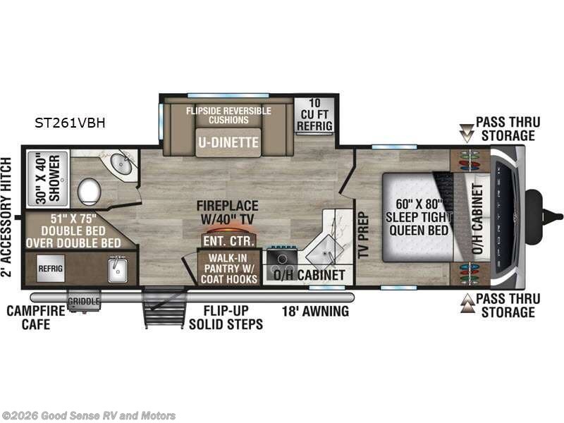 New 2026 Venture RV SportTrek ST261VBH available in Albuquerque, New Mexico