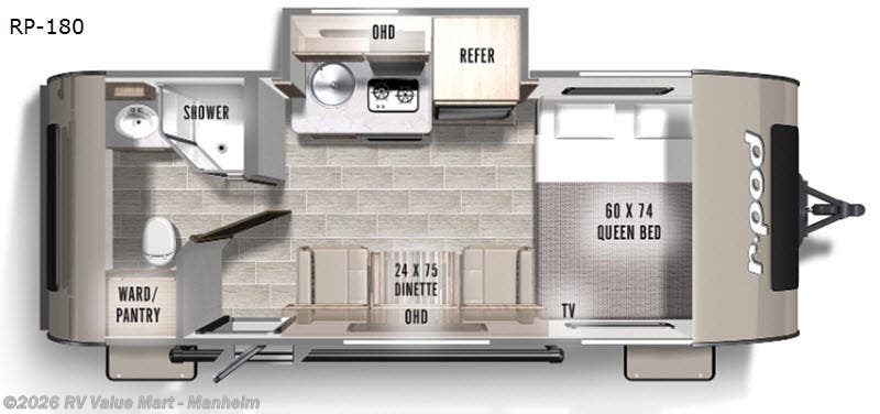 2022 Forest River  R Pod RP-180