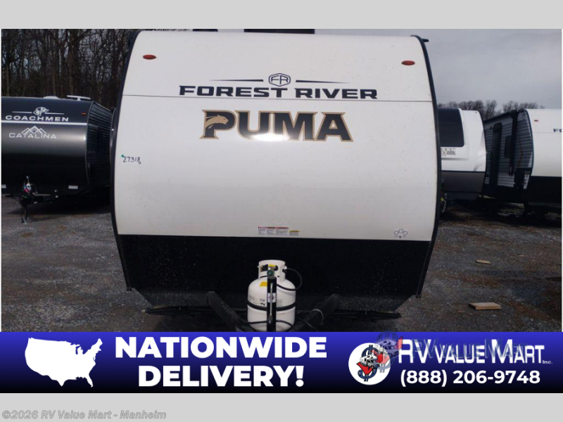 New 2026 Forest River Puma Camping Edition 123RDCE available in Manheim, Pennsylvania