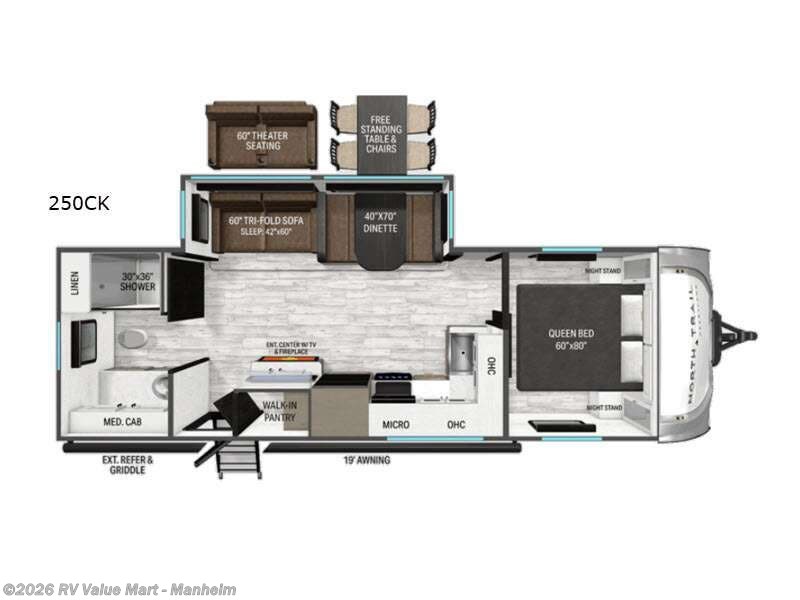 New 2026 Heartland North Trail 250CK available in Manheim, Pennsylvania