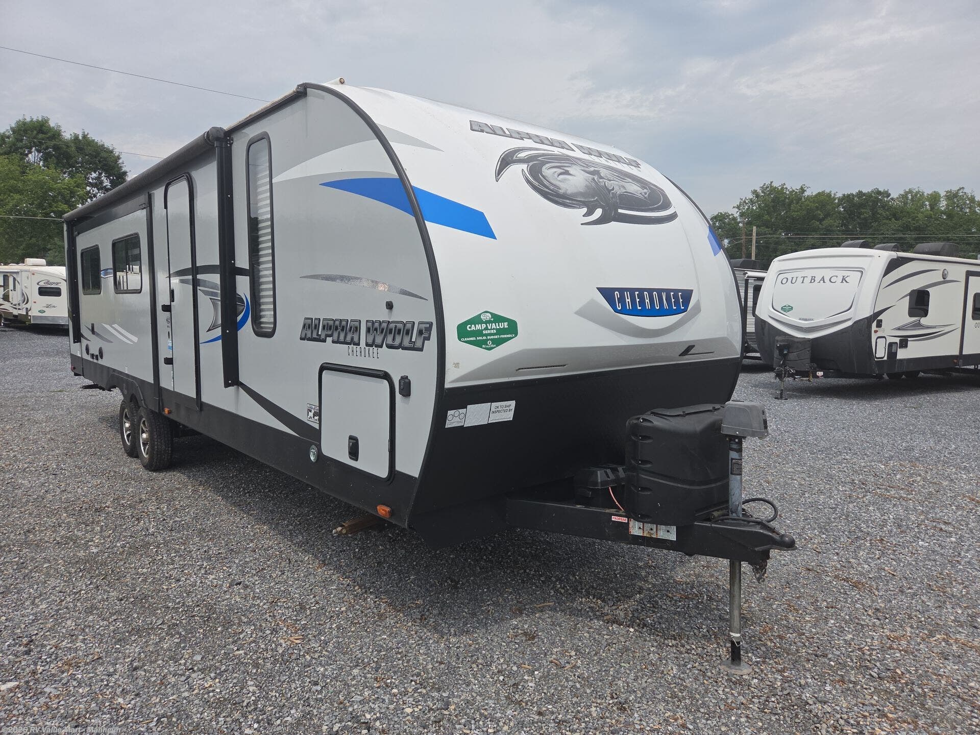 Used 2020 Forest River Cherokee Alpha Wolf 26RL available in Manheim, Pennsylvania