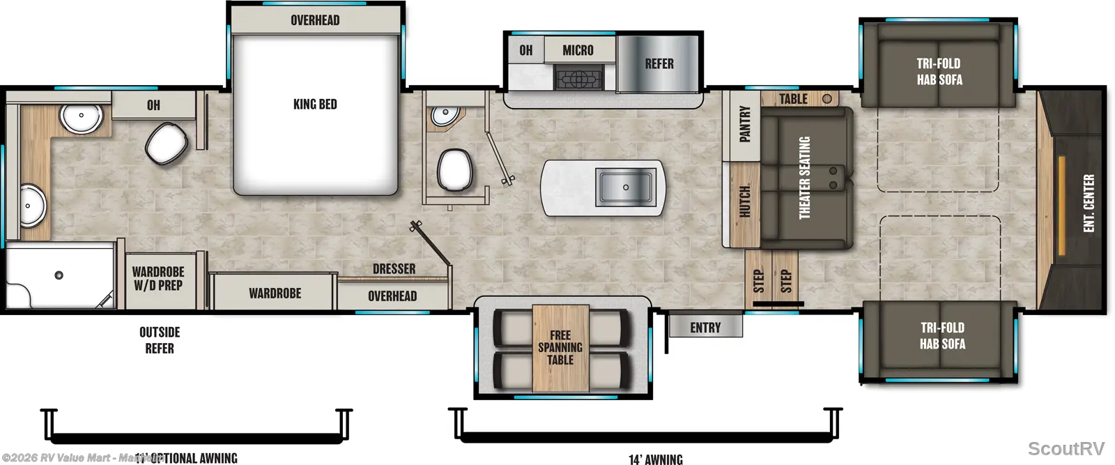 New 2027 Coachmen Brookstone 344FL available in Manheim, Pennsylvania