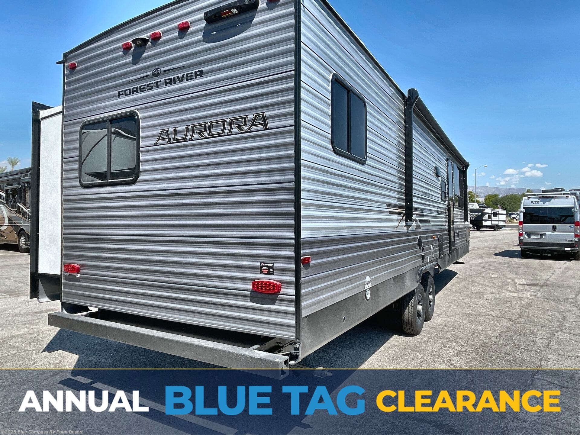 New 2026 Forest River Aurora 34BHTS (2 Queen Beds) available in Palm Desert, California