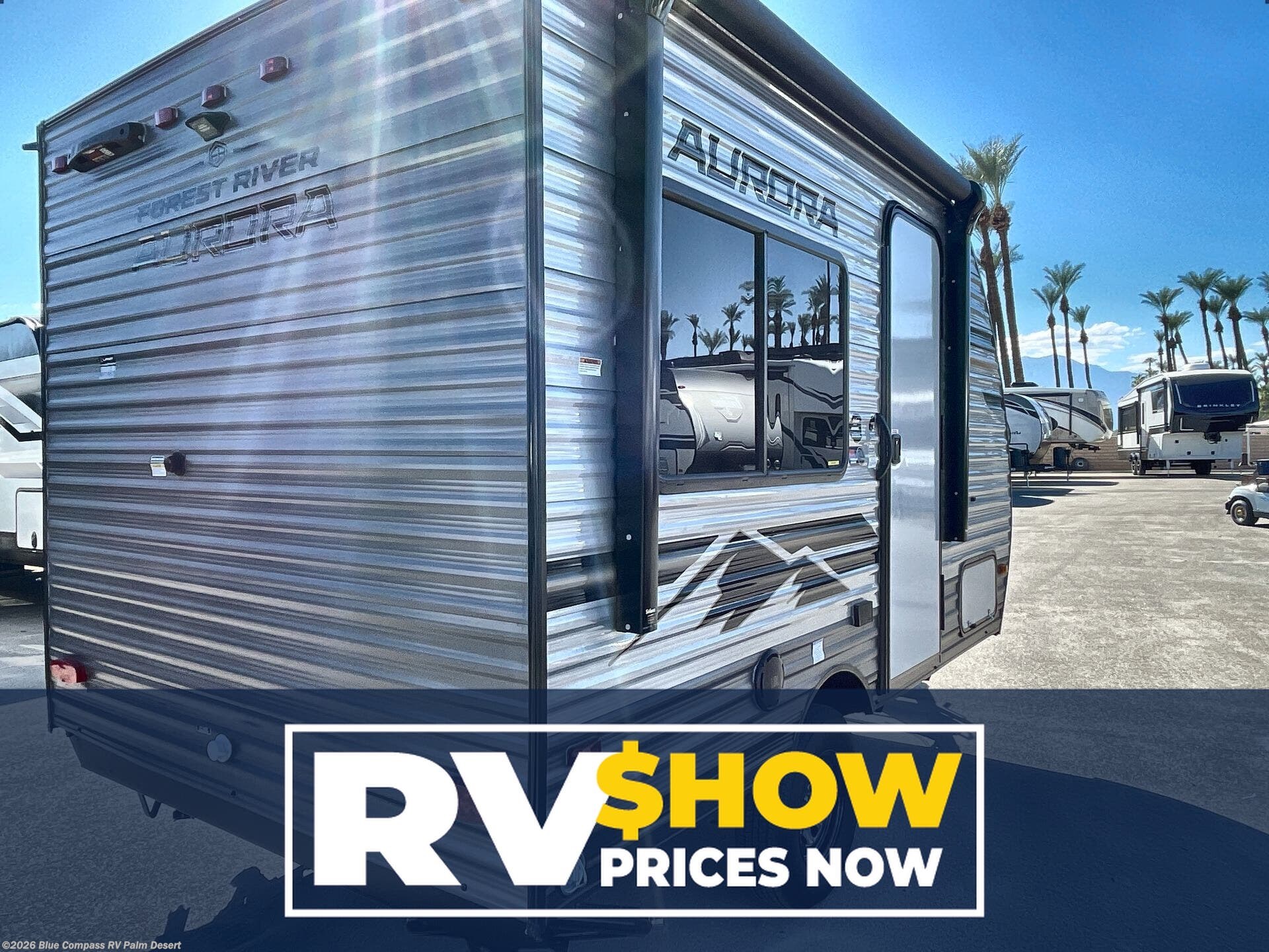 New 2026 Forest River Aurora Light 13RDX available in Palm Desert, California