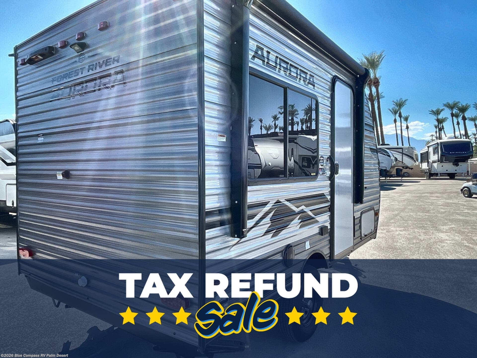 New 2026 Forest River Aurora Light 13RDX available in Palm Desert, California