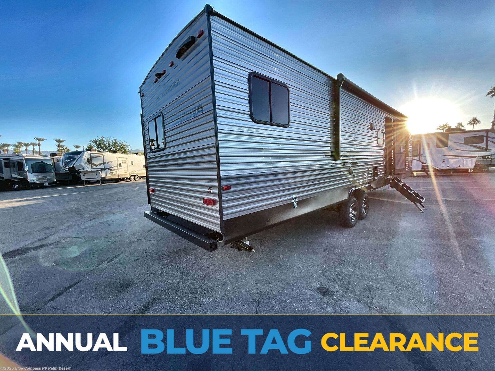 New 2026 Forest River Aurora 34BHTS (2 Queen Beds) available in Palm Desert, California