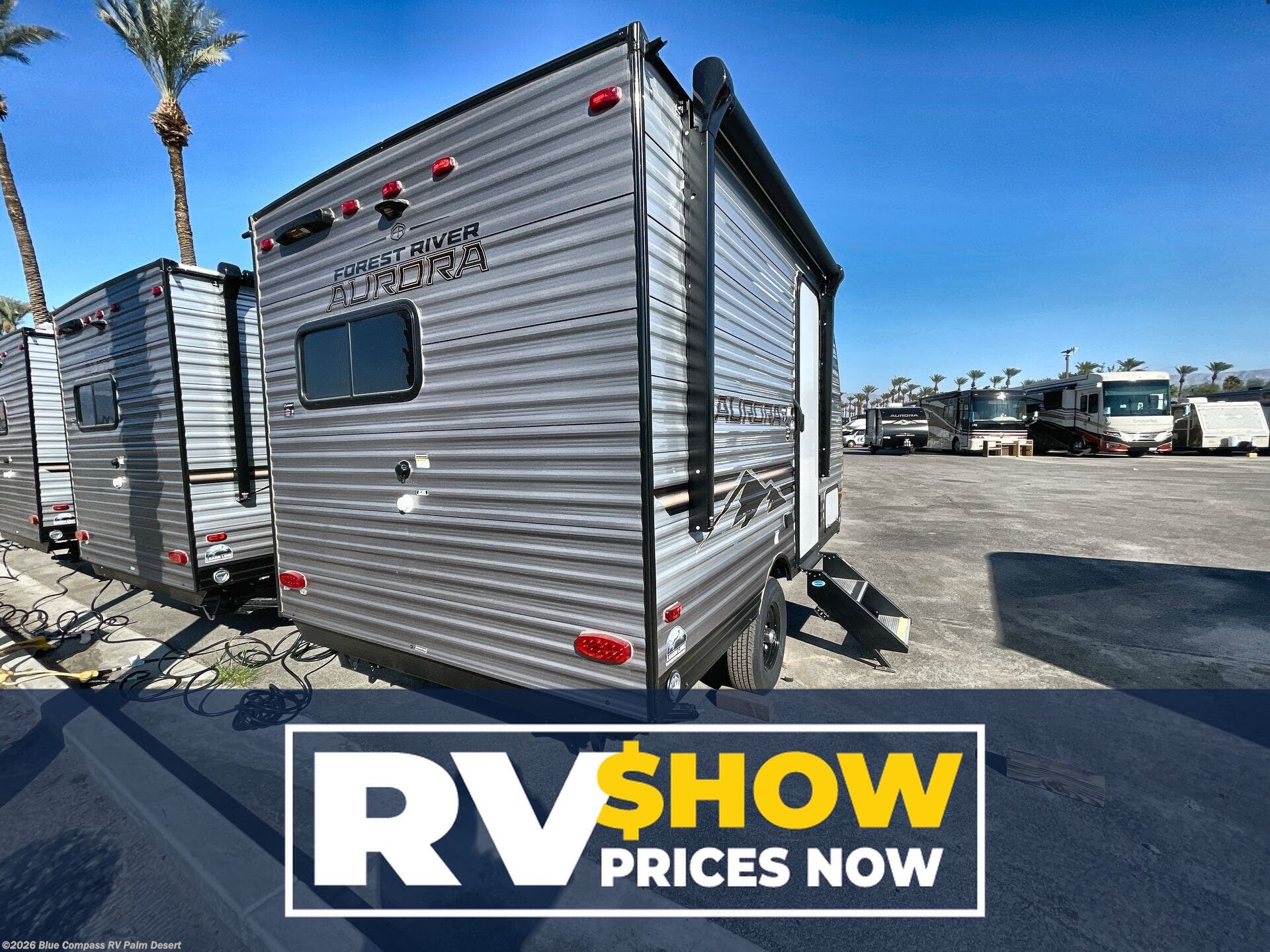 New 2026 Forest River Aurora Light 13RKX available in Palm Desert, California
