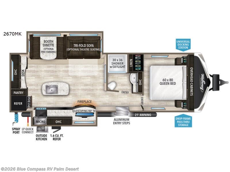 Used 2019 Grand Design Imagine 2670MK available in Palm Desert, California