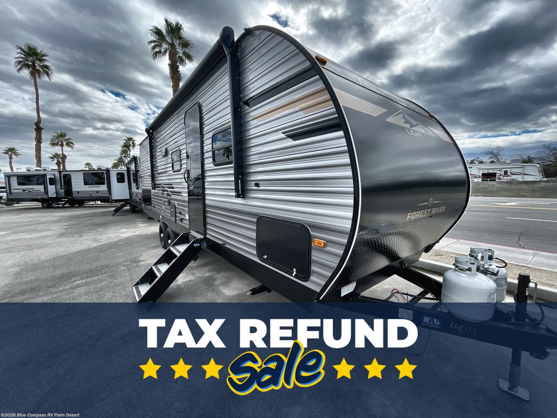 New 2026 Forest River Aurora Light 26BHS available in Palm Desert, California