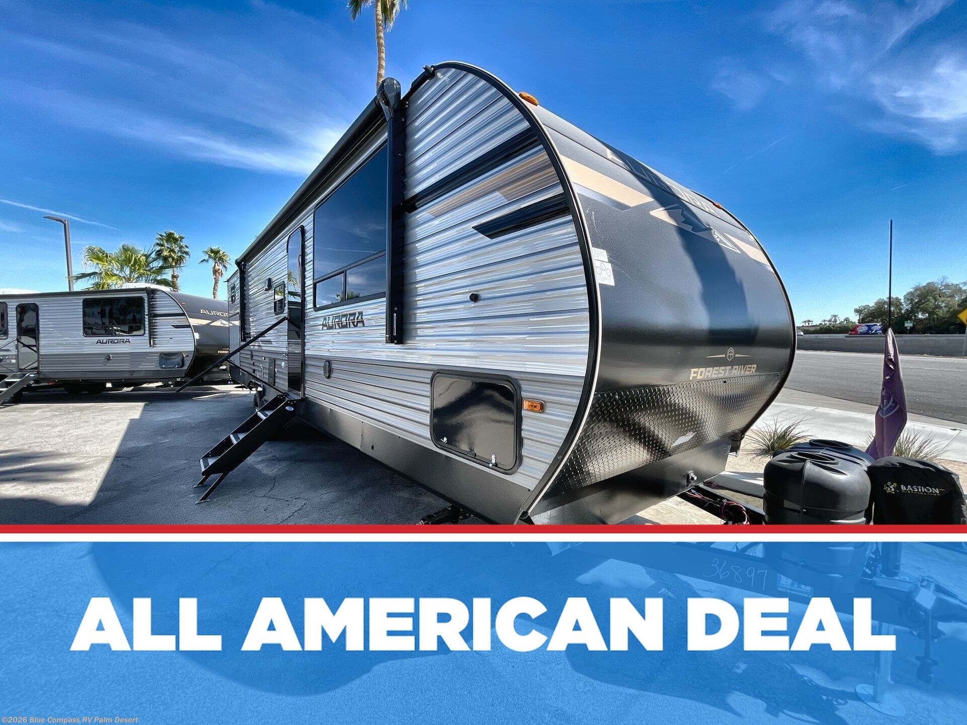 New 2026 Forest River Aurora 34BHTS available in Palm Desert, California