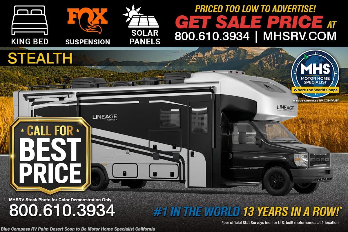 New 2027 Grand Design Lineage Series E 30DC available in Palm Desert, California