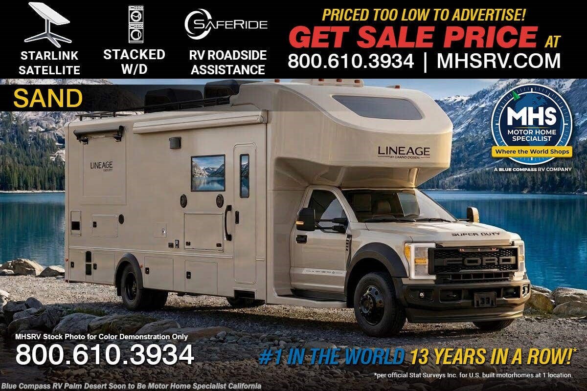 New 2027 Grand Design Lineage Series F 31ZW5 available in Palm Desert, California