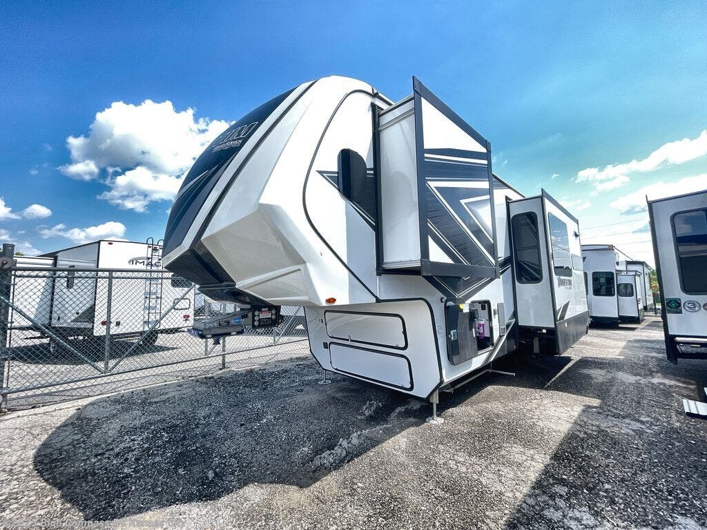 New 2025 Grand Design Momentum M-Class 344M available in Grain Valley, Missouri