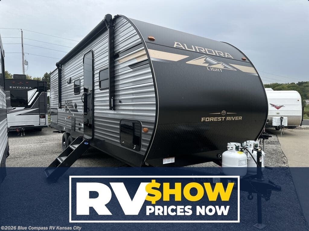 New 2026 Forest River Aurora Light 26BHS available in Grain Valley, Missouri