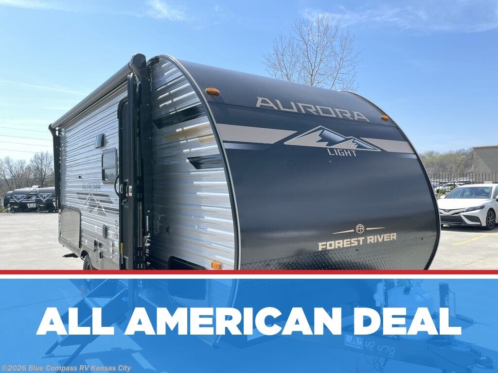 New 2026 Forest River Aurora Light 18BHSX available in Grain Valley, Missouri