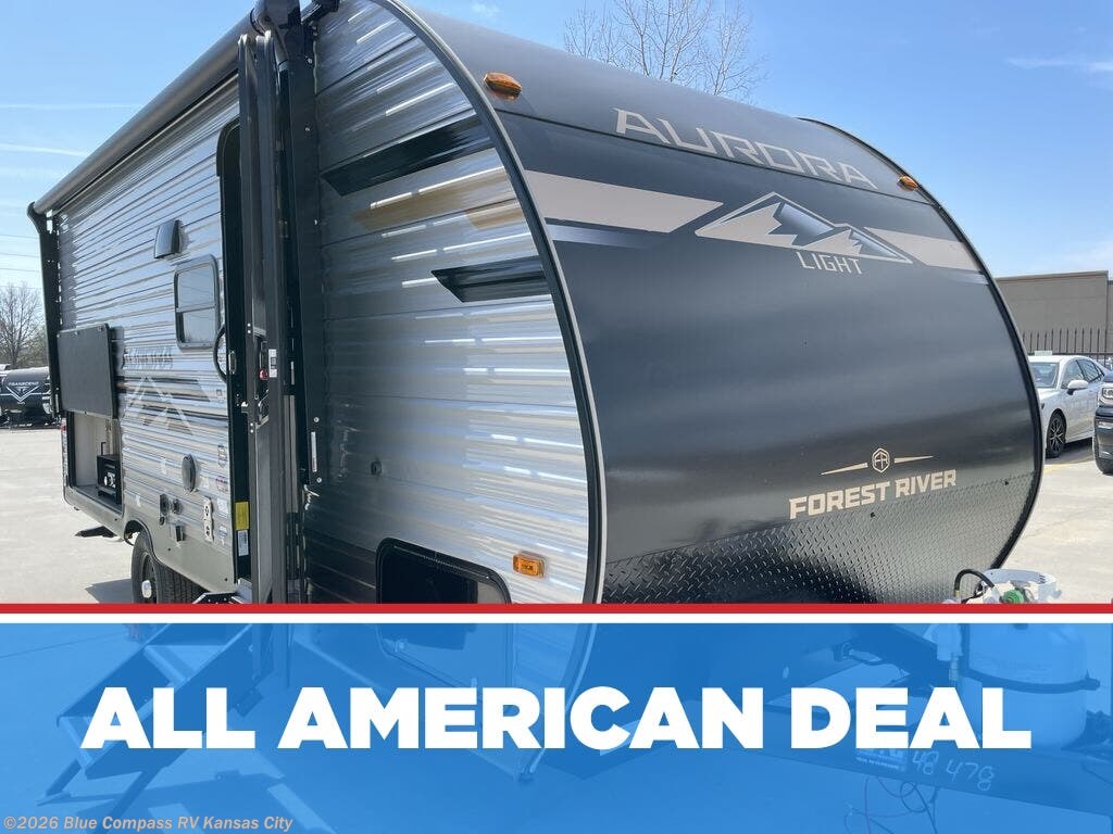 New 2026 Forest River Aurora Light 18BHSX available in Grain Valley, Missouri