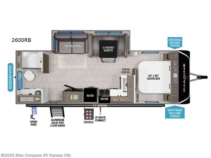 New 2026 Grand Design Imagine 2600RB available in Grain Valley, Missouri