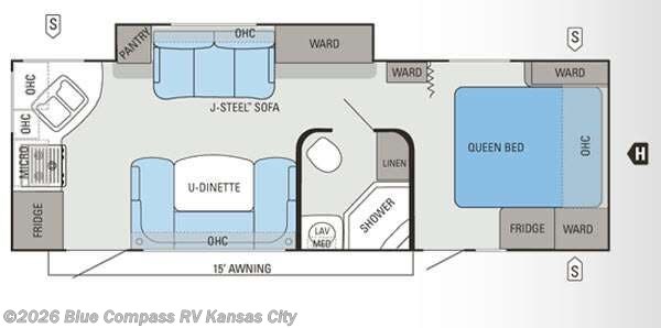 Used 2012 Jayco White Hawk 26SRK available in Grain Valley, Missouri