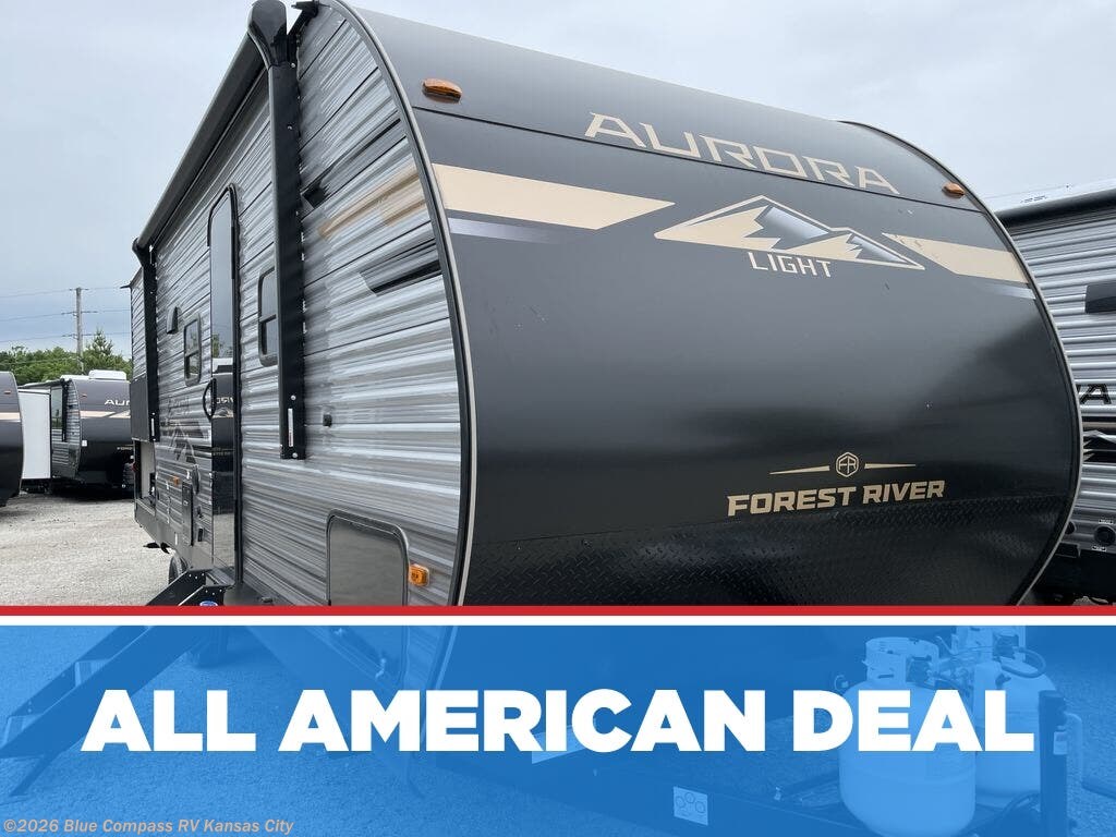 New 2026 Forest River Aurora Light 23BHS available in Grain Valley, Missouri