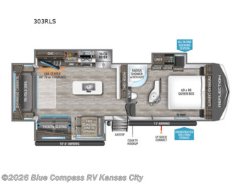 Used 2023 Grand Design Reflection 303RLS available in Grain Valley, Missouri