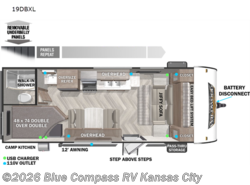 Used 2022 Forest River Wildwood X-Lite 19DBXL available in Grain Valley, Missouri