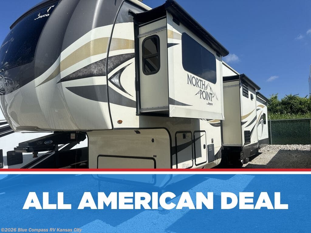 Used 2018 Jayco North Point 381FLWS available in Grain Valley, Missouri