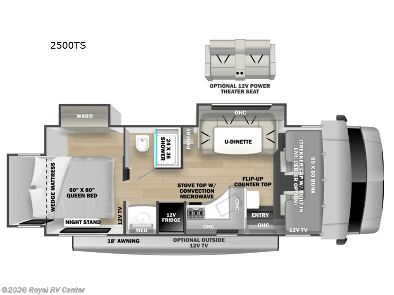 New 2026 Forest River Sunseeker 2500TS available in Middlebury, Indiana