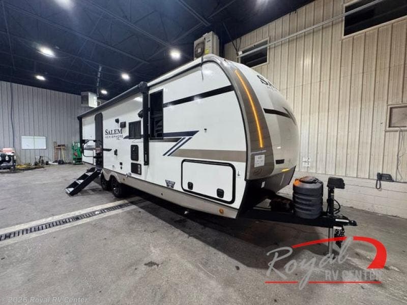 Used 2024 Forest River Salem Hemisphere Hyper-Lyte 23BHHL available in Middlebury, Indiana