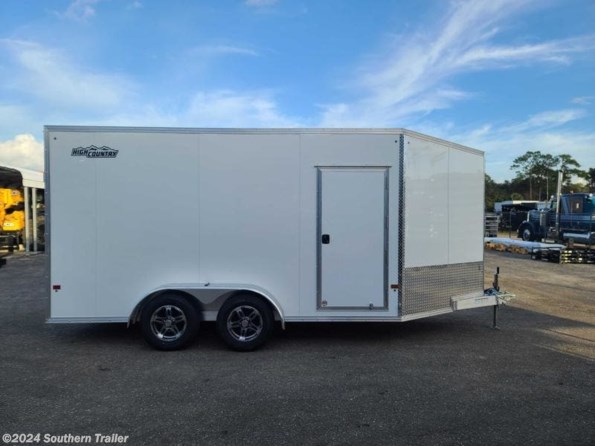 2022 High Country Trailers 7X14 Extra Tall Aluminum Enclosed Cargo Trailer available in Englewood, FL