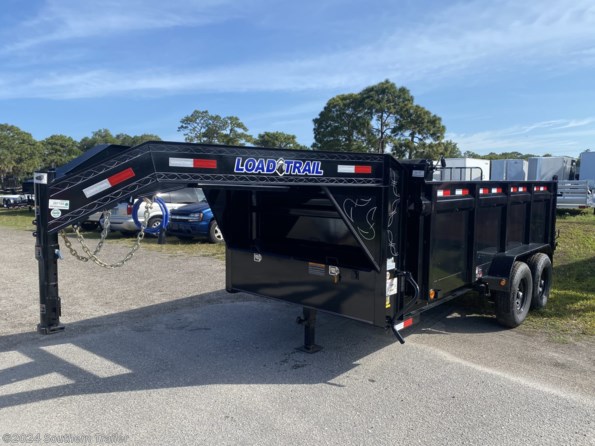 2022 Load Trail 83x14 Tall Sided Gooseneck Dump Trailer available in Englewood, FL